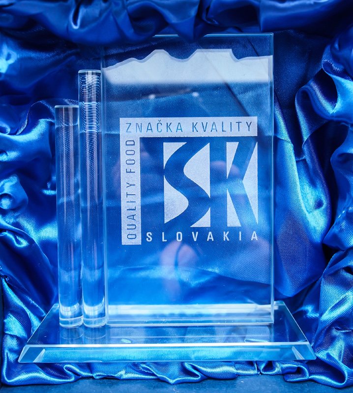 Značka kvality SK GOLD — plaketa
